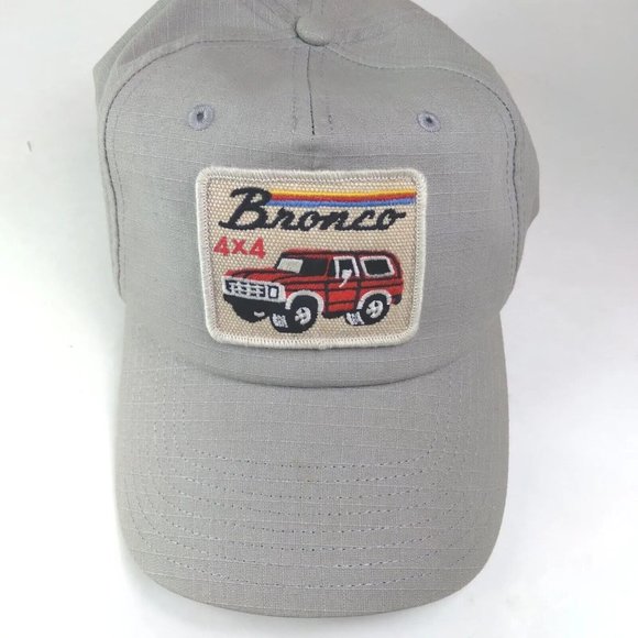 American Needle Ford Bronco Snapback Trucker Hat Red Truck Embroidered C… - Picture 1 of 8